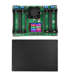 Battery Tester LCD Display Universal Battery Checker Analyzer Charger for 18650 Batteries 4 Channel Internal Resistance Tester