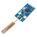 CC1101 Wireless Module 10Mbps Communication Rate 433M Data Transmission and Receiving Modules with SMA Antenna SPI Interface