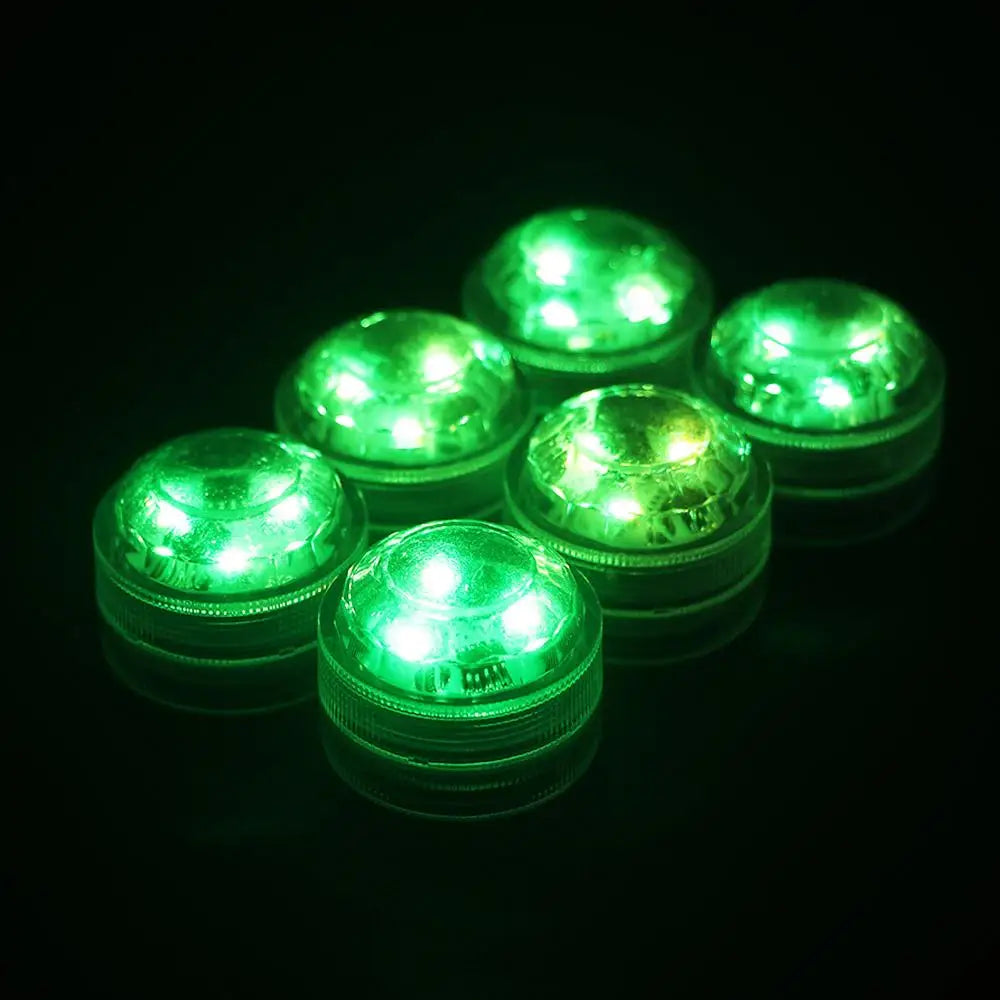 Submersible LED Lights Waterproof RGB Underwater Light For Wedding Tea Light Hot Tub Pond Pool Bathtub Aquarium Party Vase Decor