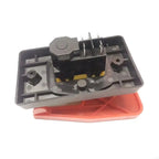 Electromagnetic Push Button Emergency Stop Switches Machine Switches for Quickly Turn Off Lathe, Milling Table, Cutter