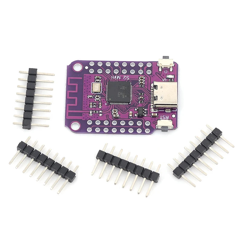 LOLIN ESP32 S2 Mini V1.0.0 ESP32-S2FN4R2 4MB Flash 2MB PSRAM WiFi IoT Board Support MicroPython Arduino