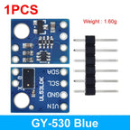 1/5PCS VL53L0X Time-of-Flight (ToF) Laser Ranging Sensor Breakout 940nm GY-VL53L0XV2 Laser Distance Module I2C IIC 3.3V/5V