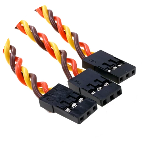 3A Magnetic Spring Loaded Pogo Pin Connector 24VDC LED Snap-on JST SM JR Servo Extended Cable 5/6/7/8/9 Pin Male Female Blind