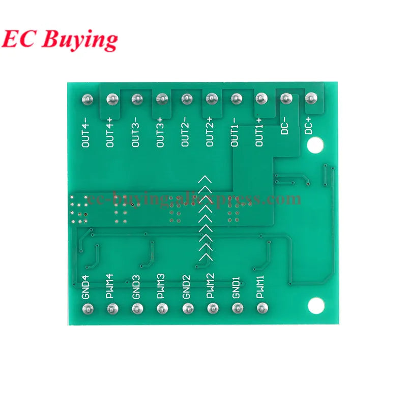 MOS FET F5305S 60N03 4 Channels Pulse Trigger Switch Controller PWM Input Steady For Motor LED 4 Way 4ch Diy Electronic Module