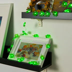 DIY Clover String Lights Green Decorative Lighting Battery Powered for Party Home Holiday Decoration