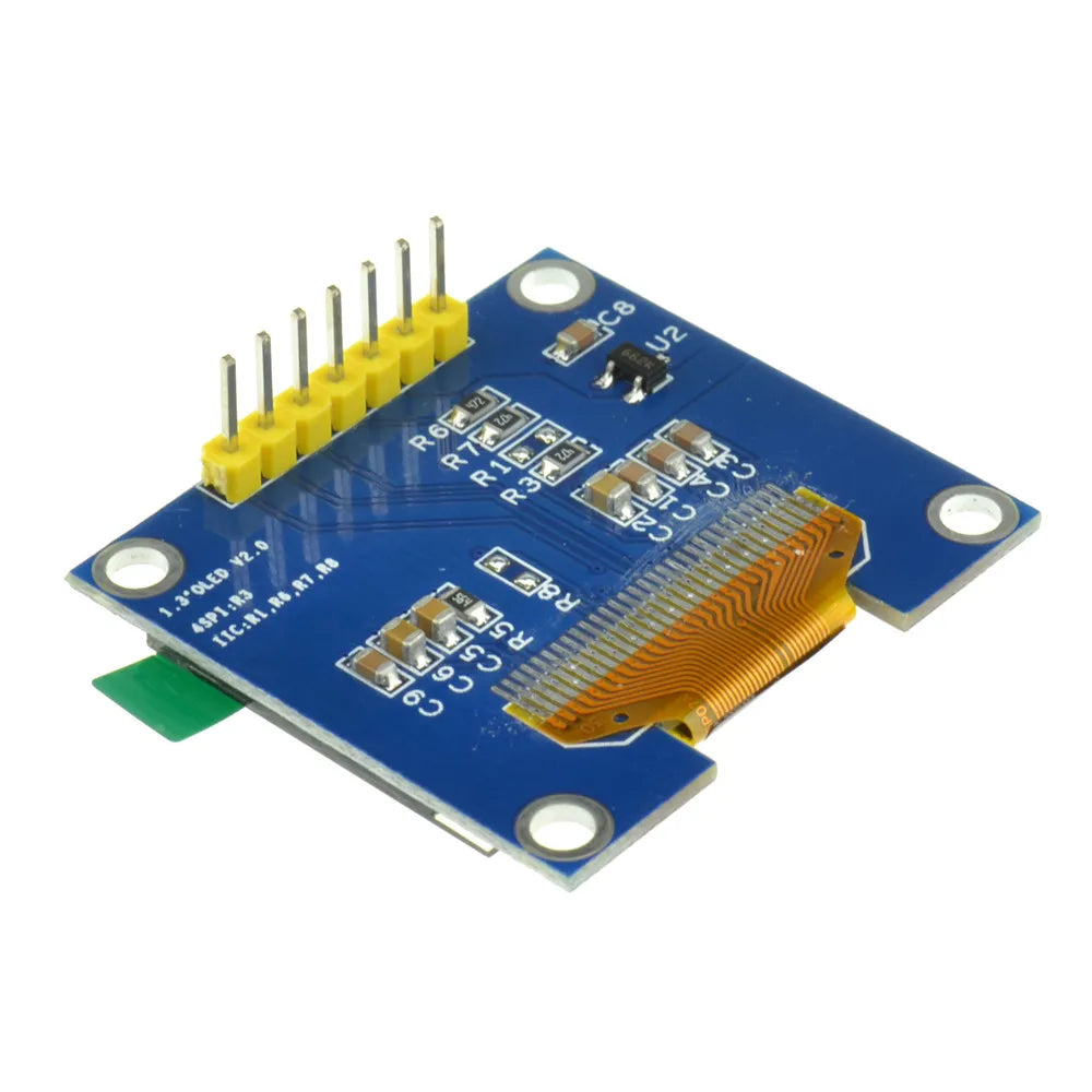 1.3-inch OLED LCD display module 3.3-5V 4-pin/7-pin digital display module 128 × 64 SSH1106 chip