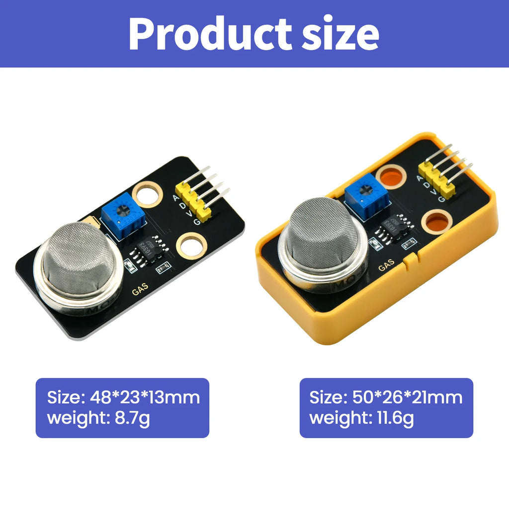 MQ-2 GAS Sensor/MQ-3 Sensor Module Compatible With Lego Blocks For Arduino Projects DIY Electronic Building Block
