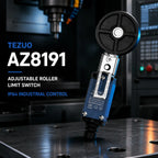 TEZUO AZ8191 IP64 Adjustable Roller Wheel Limit Switch for Industrial Automation