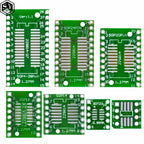 10PCS PCB Board Kit SMD Turn To DIP Adapter Converter Plate SOP MSOP SSOP TSSOP SOT23 8 10 14 16 20 28 SMT To DIP