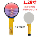 IPS 1.28 inch 15PIN SPI 262K TFT LCD Capacitive Touch Round Screen GC9A01 Controller CST816D Touch IC 240(RGB)*240