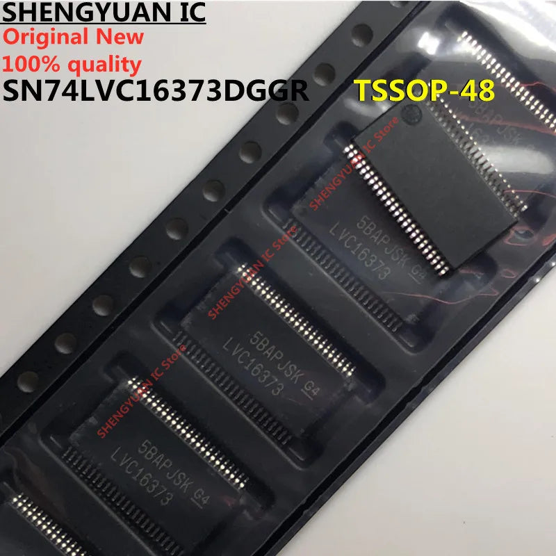 10Pcs/lot SN74LVC16373DGGR LVC16373 TSSOP48 SN74LVC16373 74LVC16373 16-BIT TRANSPARENT D-TYPE LATCH WITH 3-STATE OUTPUTS new