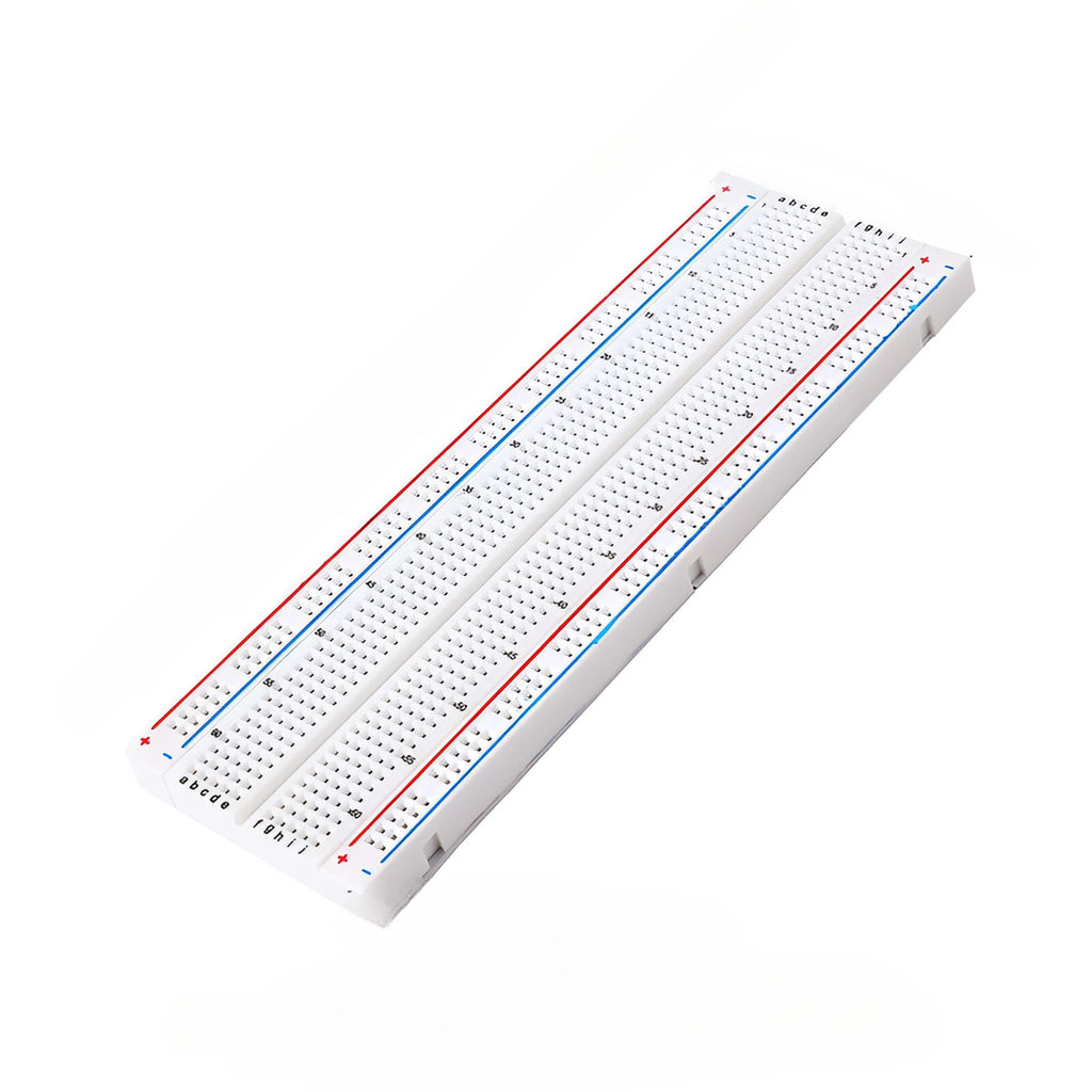 MB-102 MB102 Breadboard 400 830 Point 65 Jumper Wires Solderless PCB Bread Board Test Develop DIY for Arduino Power Module XCW