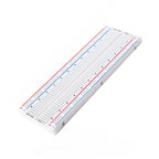 MB-102 MB102 Breadboard 400 830 Point 65 Jumper Wires Solderless PCB Bread Board Test Develop DIY for Arduino Power Module XCW