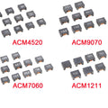 10Pcs/5pcs ACM7060 ACM4520 ACM9070 ACM1211 101 102 501 152 231 301 381 401 701 901 222 202 SMD Chip Common Mode Inductor Filter