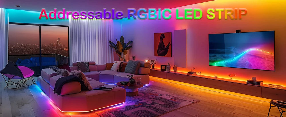 WS2812B WS2815 WS2813 Individually Addressable RGBIC LED Strip WS2811 WS2812 30/60/144Pixels/Leds/m Smart Tape Light DC5V/12V