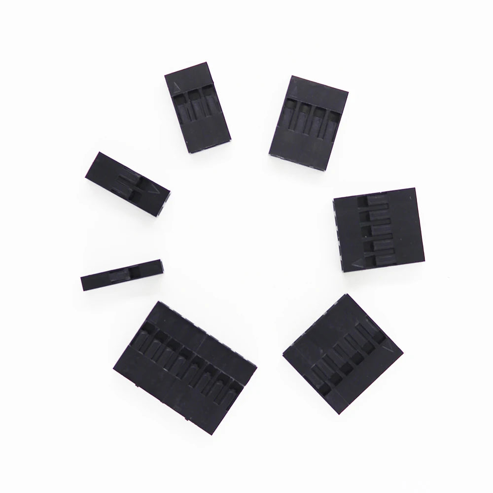 620Pcs,Dupont Connector 2.54mm, Dupont Cable Jumper Wire Pin Header Housing Kit, Male Crimp Pins+Female Pin Terminal Connector