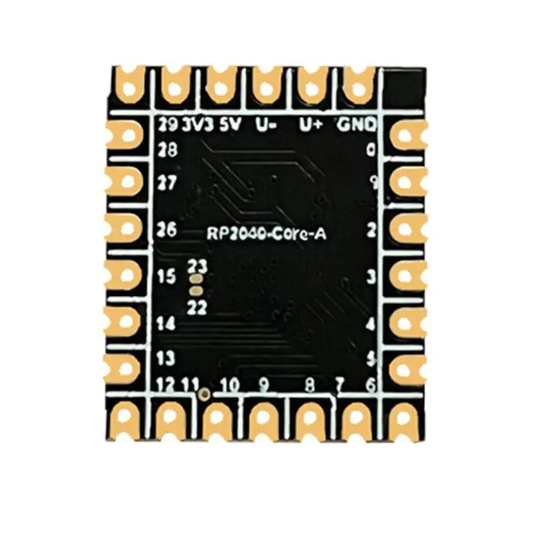 AA87 For Raspberry Pi Pico Stamp Hole Development Board RP2040-Core-A RP2040 Multifunction Dual Core Processor