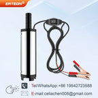 Diesel Fuel Transfer Pump 12V/24V Portable Self-Priming DC Pump with Clamps for Car Use Portable Diesel Transfer Pump High Flow