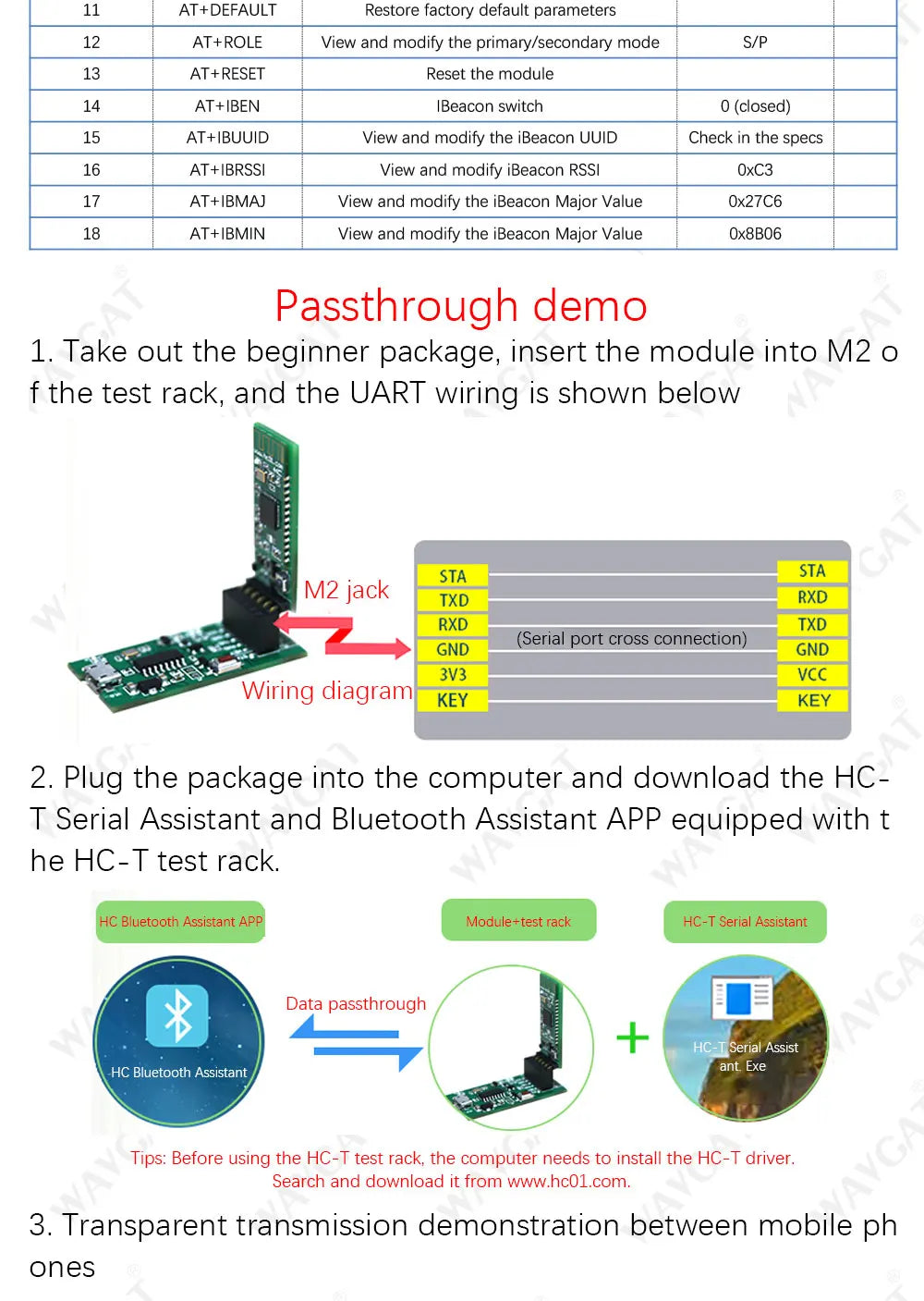 HC-05 HC-06 RF Wireless Bluetooth Transceiver Slave Module HC-08 Serial Port Module Wireless 4.0 HC-42 BLE 5.0 Bluetooth module