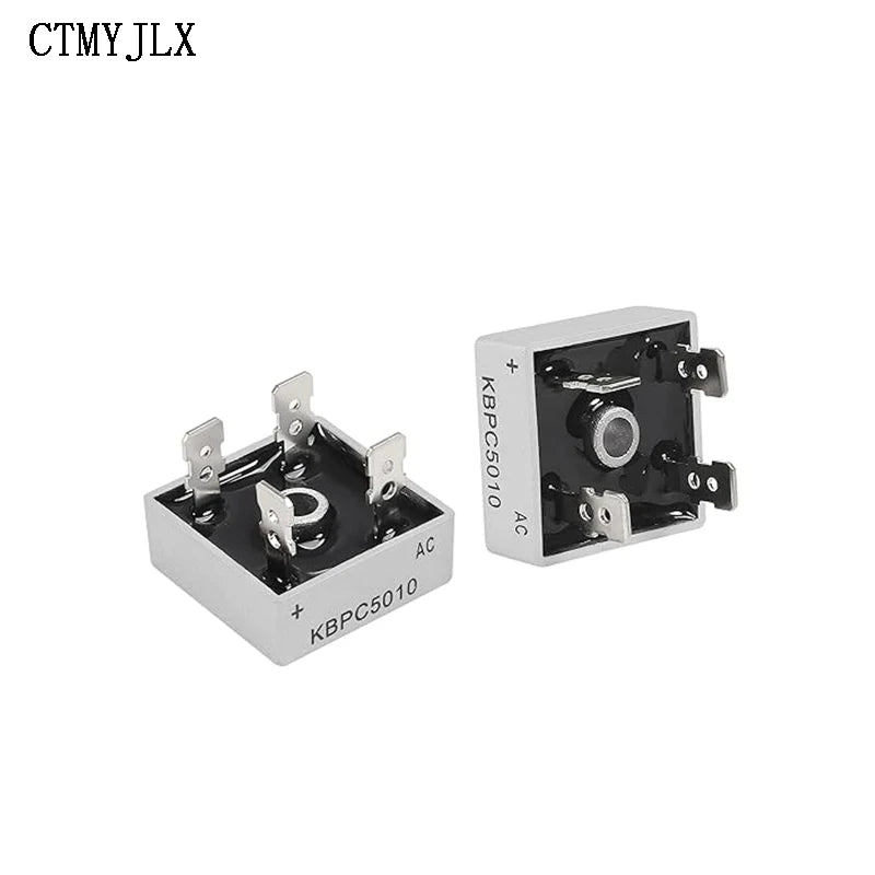 5pcs KBPC5010 Diode Bridge Rectifiers Diodes 50A 1000V KBPC 5010 Power Rectifier Diode DIY Electronic Components Kit