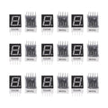20Pcs Common Digit Tube Red LED 7 Segment 10-Pin 0.5 Inch Reliable Stable Display Module for Electronics