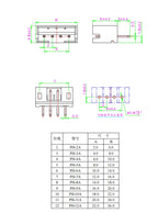 20Pcs PH 2.0  Terminal Plastic Housing Male Female Pin Header Connector ph 2.0 2mm Plug Socket Shell 2/3/4/5 Pin-12p