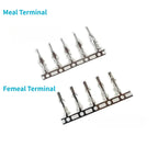 10Set Molex 3.0mm Double Row Connector Plug-in Male Female Housing Terminals 2*1/2/3/4/5/6/7/8/9/10/11/12P