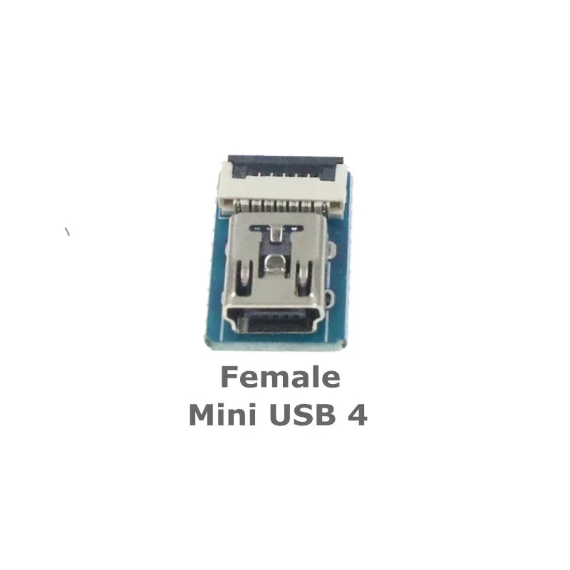 FFC Type-C Mini Micro USB Extension Ribbon Cable 90 FPV Slim Flat Soft flexible FPC charge FPV Brushless Handheld Gimbal monitor