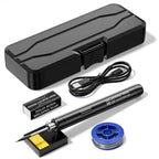 USB Soldering Iron Set Mini Small Soldering Iron Tool With 800mAh Lithium Battery Rechargeable Soldering Iron Set