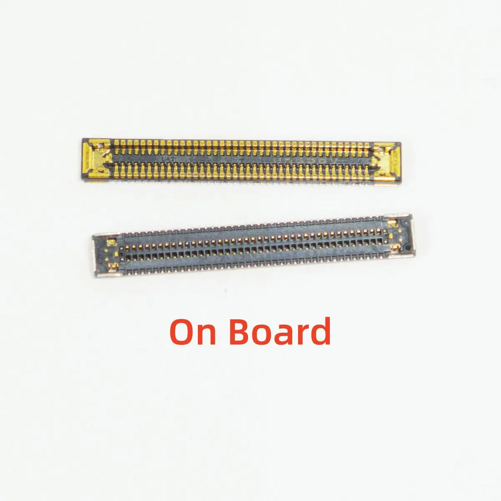 5-20Pcs LCD Display Screen Flex FPC Connector For Samsung Galaxy A12 A125 A125F A125F/DS USB Charger Charging Plug 78 Pin