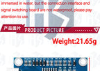 TDS Sensor Module Dissolved Solids Analog Signal Soluble Solid Water Quality Detection DS18B20 Temperature for Arduino 51/STM32