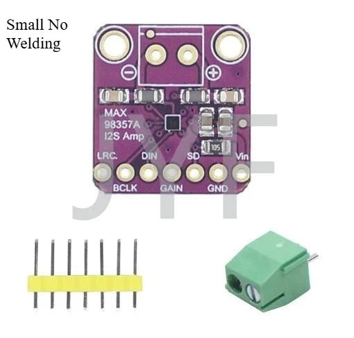 MAX98357A Power Amplifier Board 3006 I2S 3W Class D Amplifier Without Filtering DIY Audio Amplifier Module MAX98357