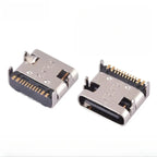 10Pcs USB Connector Type C Female Charging Port Jack 2/4/6/16 Pin Type-C Socket PCB Soldering SMD SMT DIY Repair Type C Adapter