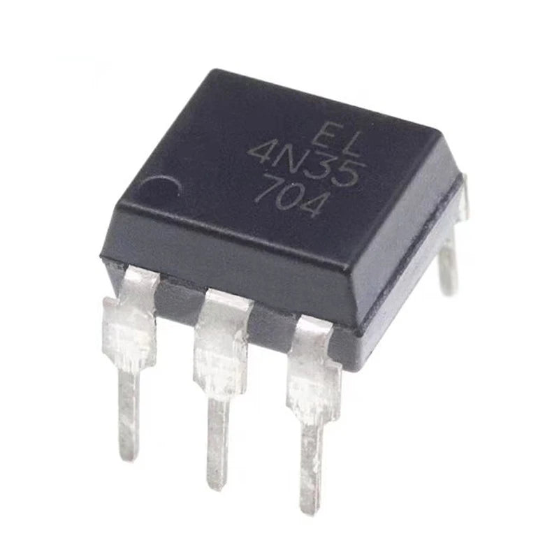 10PCS EL4N35 DIP-6 4N35 Plug Optocoupler DIP6 Photocoupler