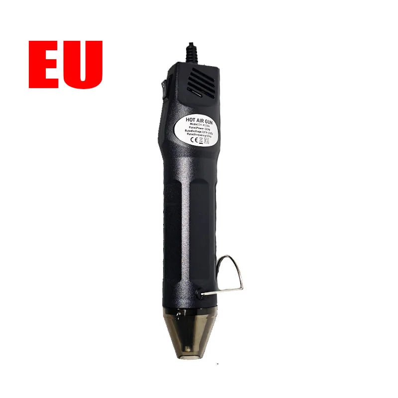 300°C Hot Air Gun, Soldering Temperature Blower, DIY Crafts Electric Heat Dryer, Mini Heat Gun for Shrink Tubing and Car Wrap