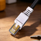 1/2Pcs Tool Free RJ45 Connector for UTP CAT6A/CAT6/CAT5E No Crimper Internet RJ 45 for 23awg-26awg Toolless LAN Cord Ends