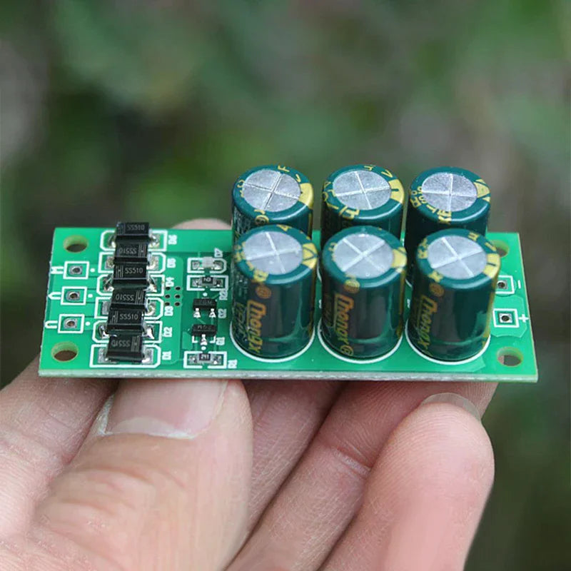 24V 3A Three-Phase Rectifier Bridge Small Generator Rectifier Board Brushless Brush DC Generator Filter Board Module