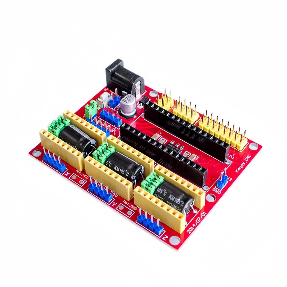 CNC Shield V4 Engraving machine 3D Printer + Nano 3.0 with USB cable+3pcs A4988 / DRV8825 Reprap Stepper Drivers Set For Arduino