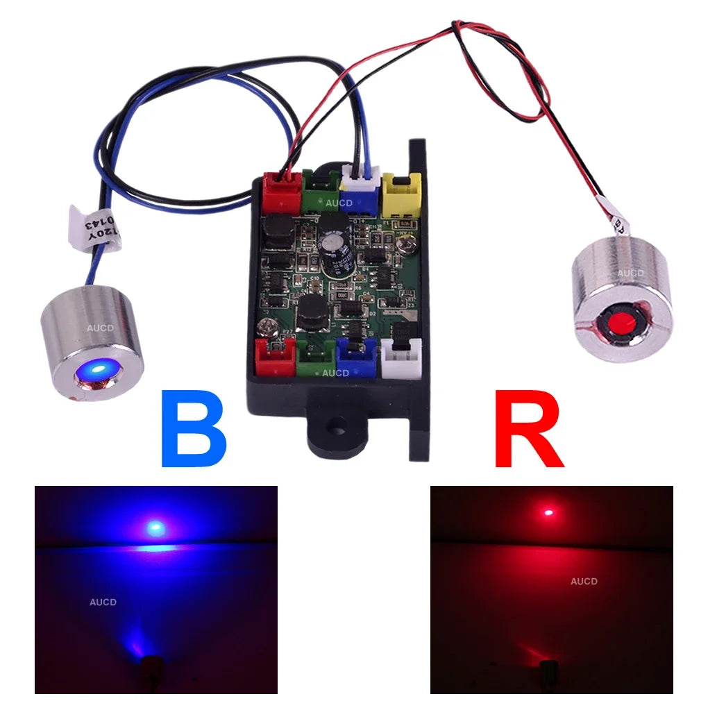 Φ18mm/0.7" Red-100mW Blue-150mW Green-60mW RGB Laser Diode Drivers For Gunsight Disco DJ Party Projector Stage Lights DPSS Part