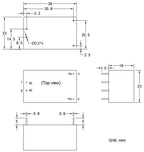 Free Shipping HLK-5M05 10pcs/lot AC DC 220V to 5V Power Supply Module Adjustable High Efficiency Step Down Converter