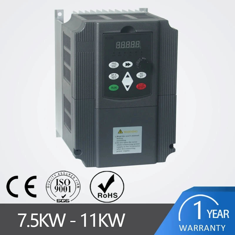 RS485 VFD 220V or 380V 3 Phase Output Frequency Inverter 0.75/1.5/2.2/4/5.5/7.5KW Converter Variator Drive for Motor Pump Speed