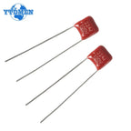 20PCS 100V CBB Polypropylene Film Capacitor 104 223 103 393 473 333 154 224 334 474 10nF  22nF 33nF 39nF 47nF 100nF 220nF 470nF