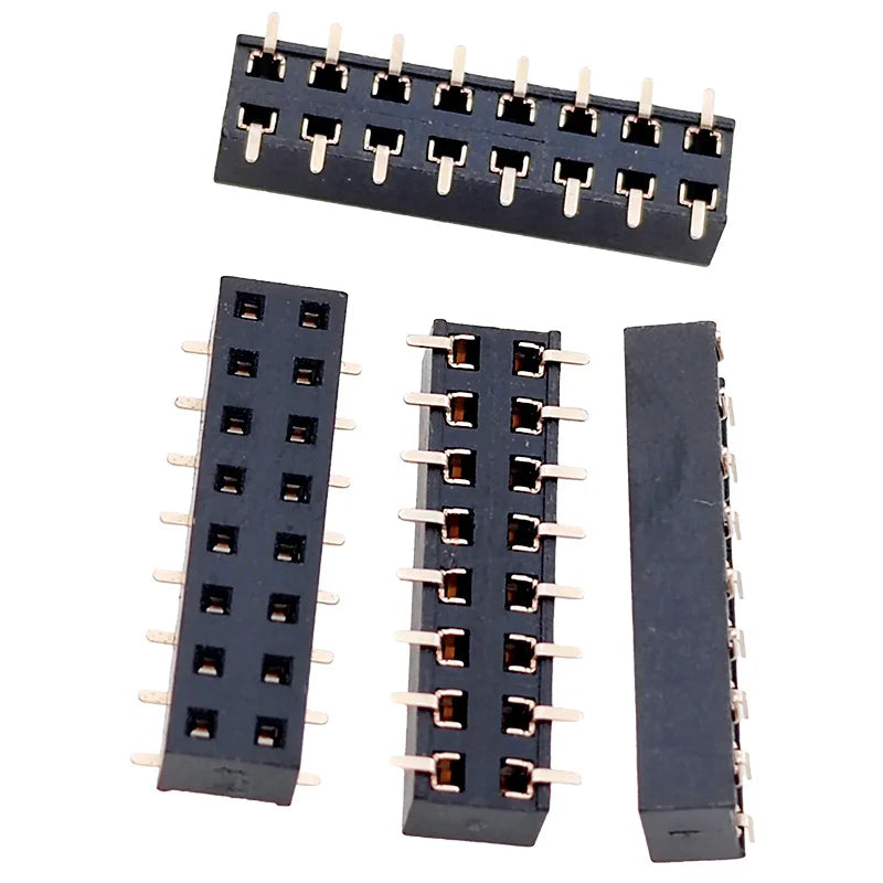 20pcs 2.54mm PH3.5 2x3P/5P/10P-40P Double Row Short Low Profile SMD Surface Mount Male Female PCB Pin Header Socket Connector