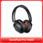 1MORE SonoFlow Pro HQ51 ANC Headphones Bluetooth 5.4 Hi-Res LDAC 40mm DLC Driver 42dB QuietMax ANC 100H Battery Over-Ear Headset