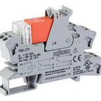 WAGO 788‑311 788‑312 788‑313 788‑314 788‑315 DIN Rail Relay Module 2‑Changeover Contacts DPDT Interface Relay
