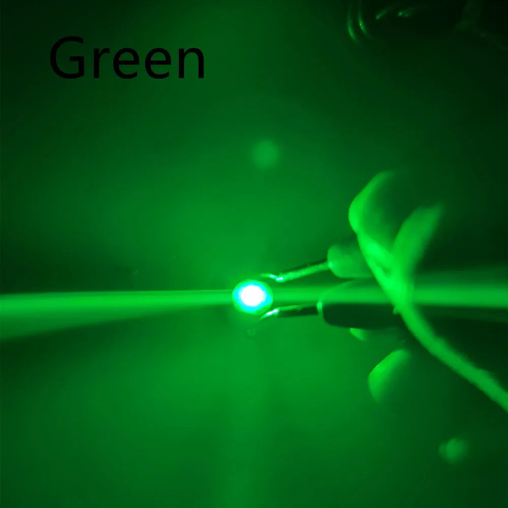 10pcs 1W 3W 5W High Power LED Chip Lamp Bulbs SMD COB Diodes Warm Cold White Red Green Blue Yellow 440 660nm Grow Light Beads