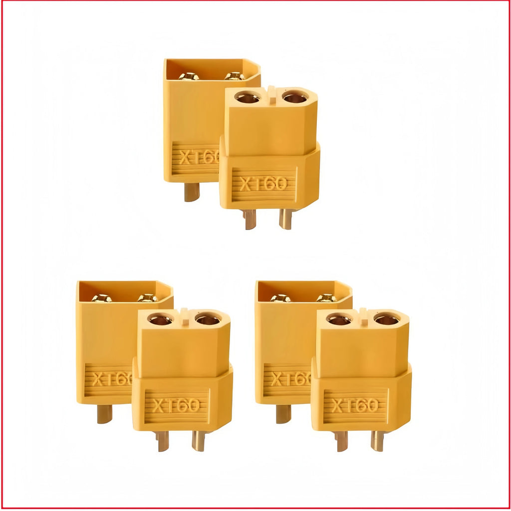 New 1-6 Pair XT60 14AWG Parallel Battery Connector Male/Female Cable Dual Extension 40CM/60CM Silicone Wire for RC Battery Motor