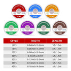 1-10pcs Welding Wires Desoldering Braid Width 1 1.5 2 2.5 3 3.5 4 mm Welding Solder Remover Wick Wire Flux BGA Repair Tool