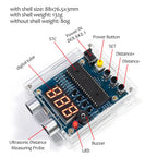 DIY Ultrasonic Rangefinder Kit 0-4M Distance Measuring Car Reverse Radar Alarm 51 Single Chip STC Electronic Welding Parts