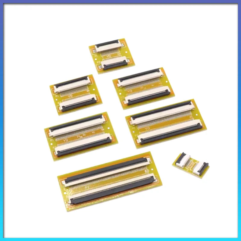 FPC FFC Flexible Flat Cable Extension Board 4 6 8 10 12 16 20 30 40 45 50 54 60PIN AWM 20624 20706 20861 105C 60V VW-1 Connector